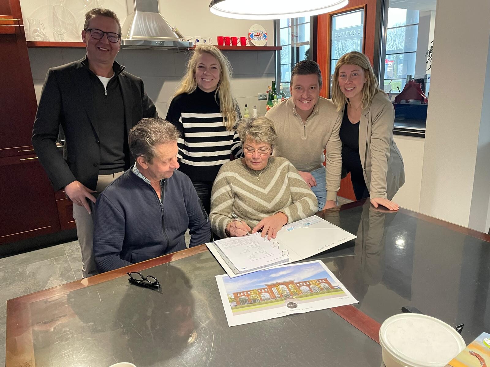 Contractondertekening Mulder Schoonhoven