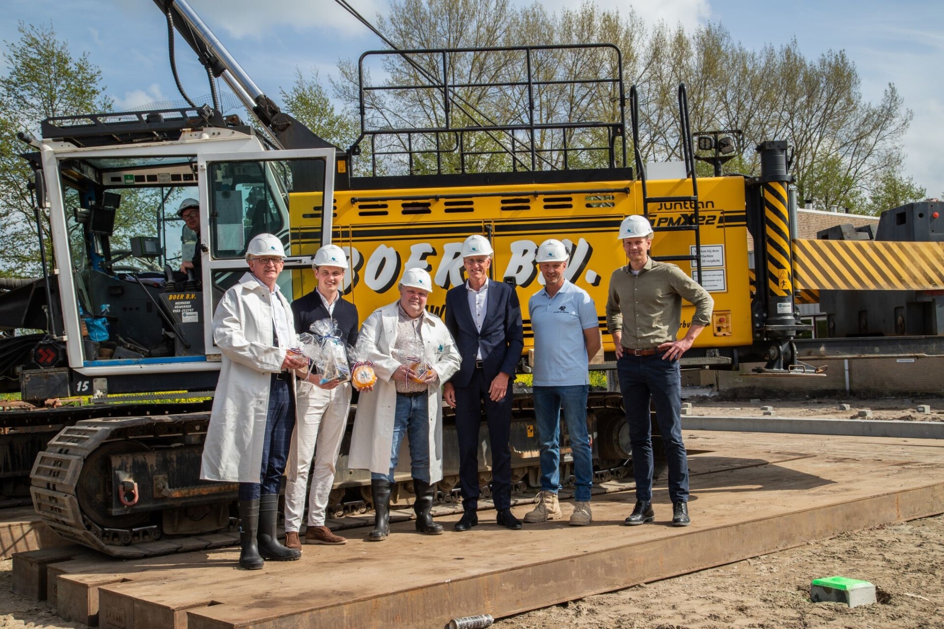 Eerste paal Verloop Alblasserdam 2026