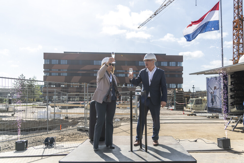 Feestelijke start bouw Bij Mink Woerden 1