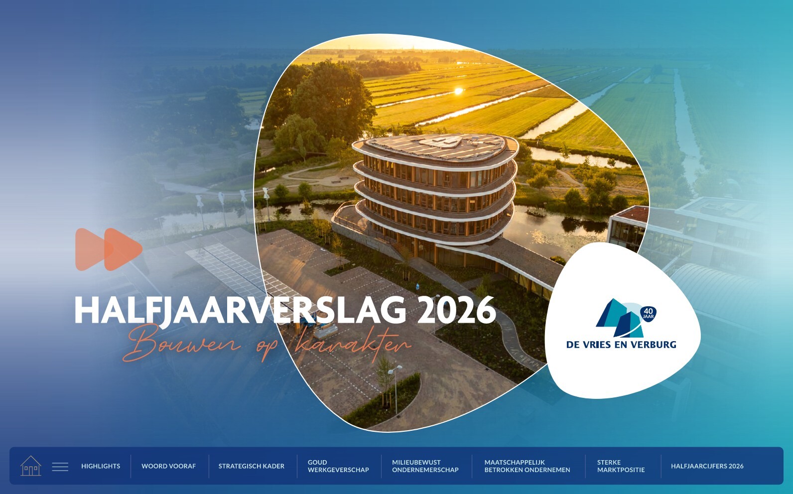 Halfjaarverslag 2026 De Vries en Verburg