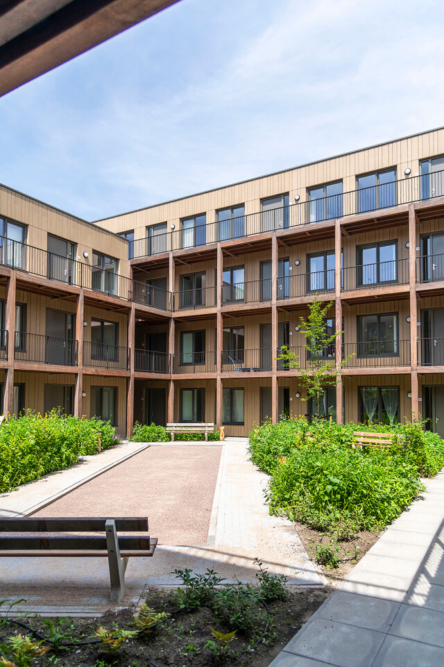 Nieuwbouw 40 aanleunwoningen   Zevenhuizen 9145