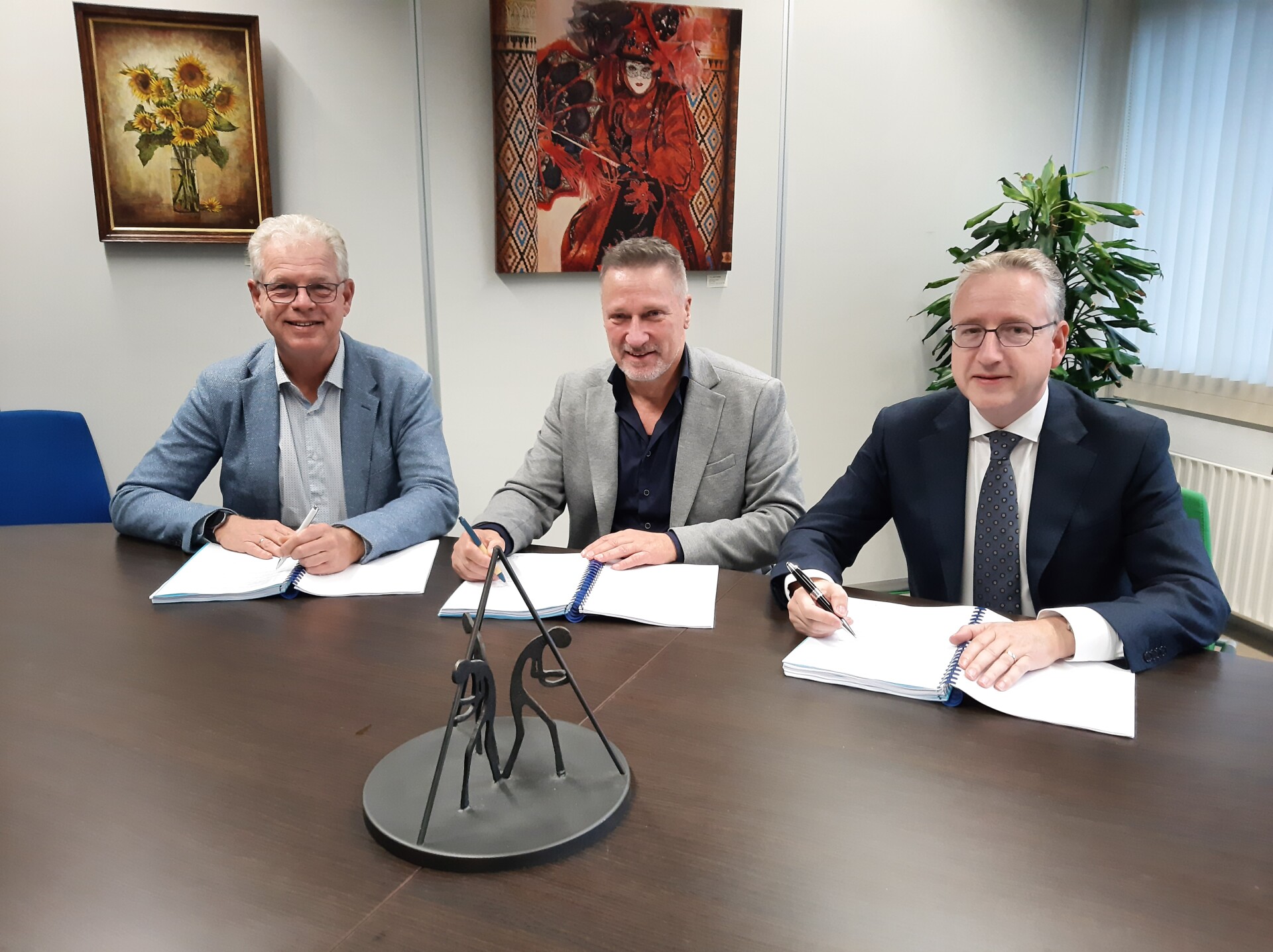 Ondertekening anterieure overeenkomst Reeuwijkse Poort