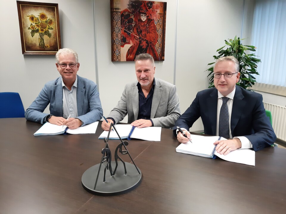 Ondertekening anterieure overeenkomst Reeuwijkse Poort