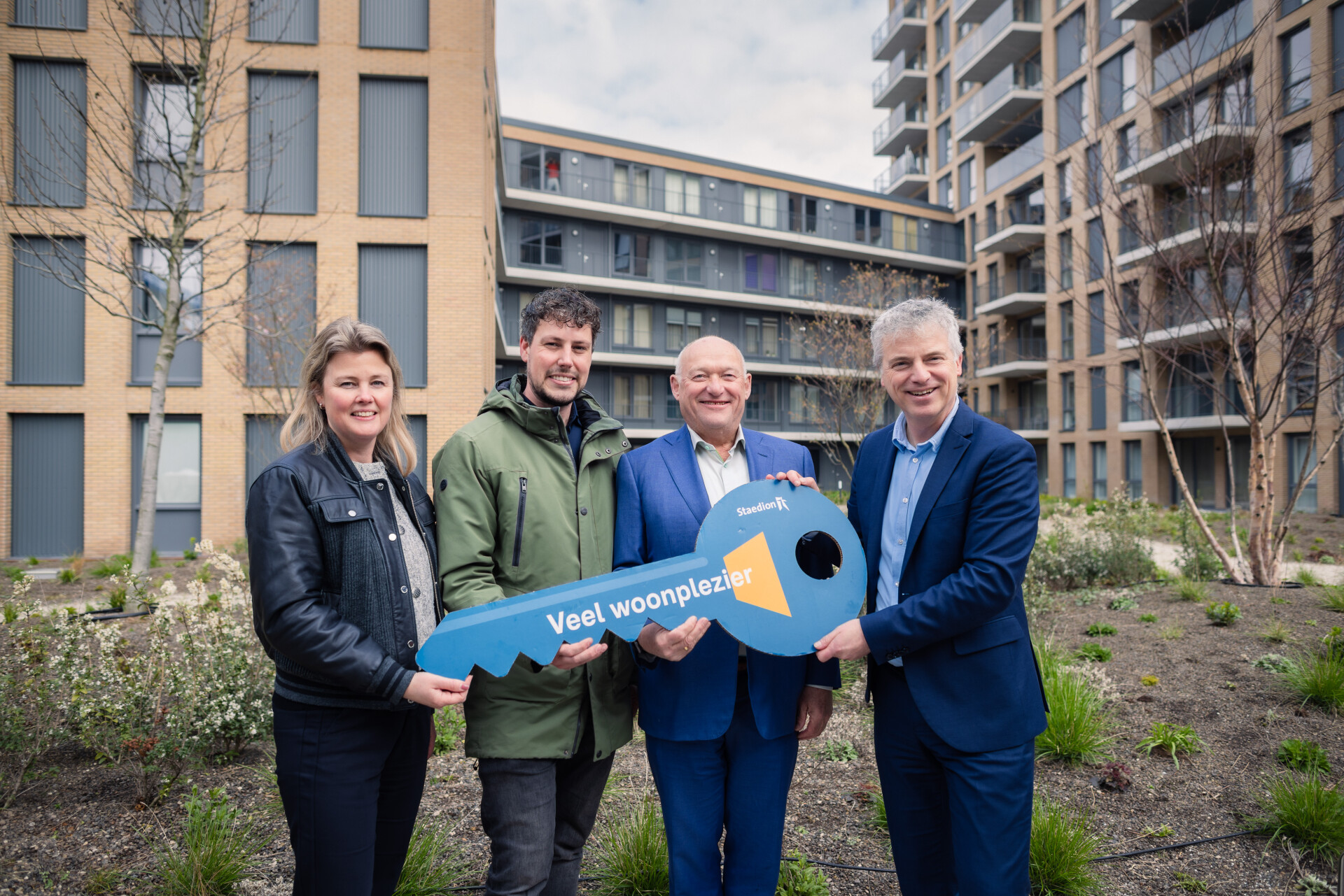 Oplevering De Schaloen Staedion
