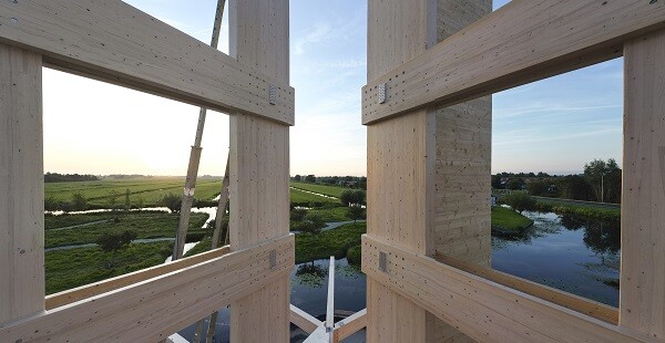 Start houtbouw Parel in de Polder NIEUWS