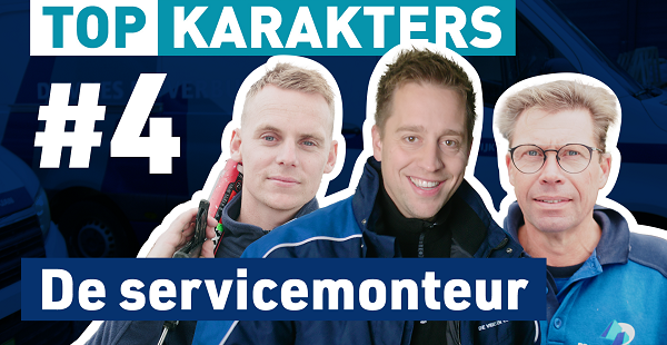 Topkarakters 4 servicemonteur NIEUWS